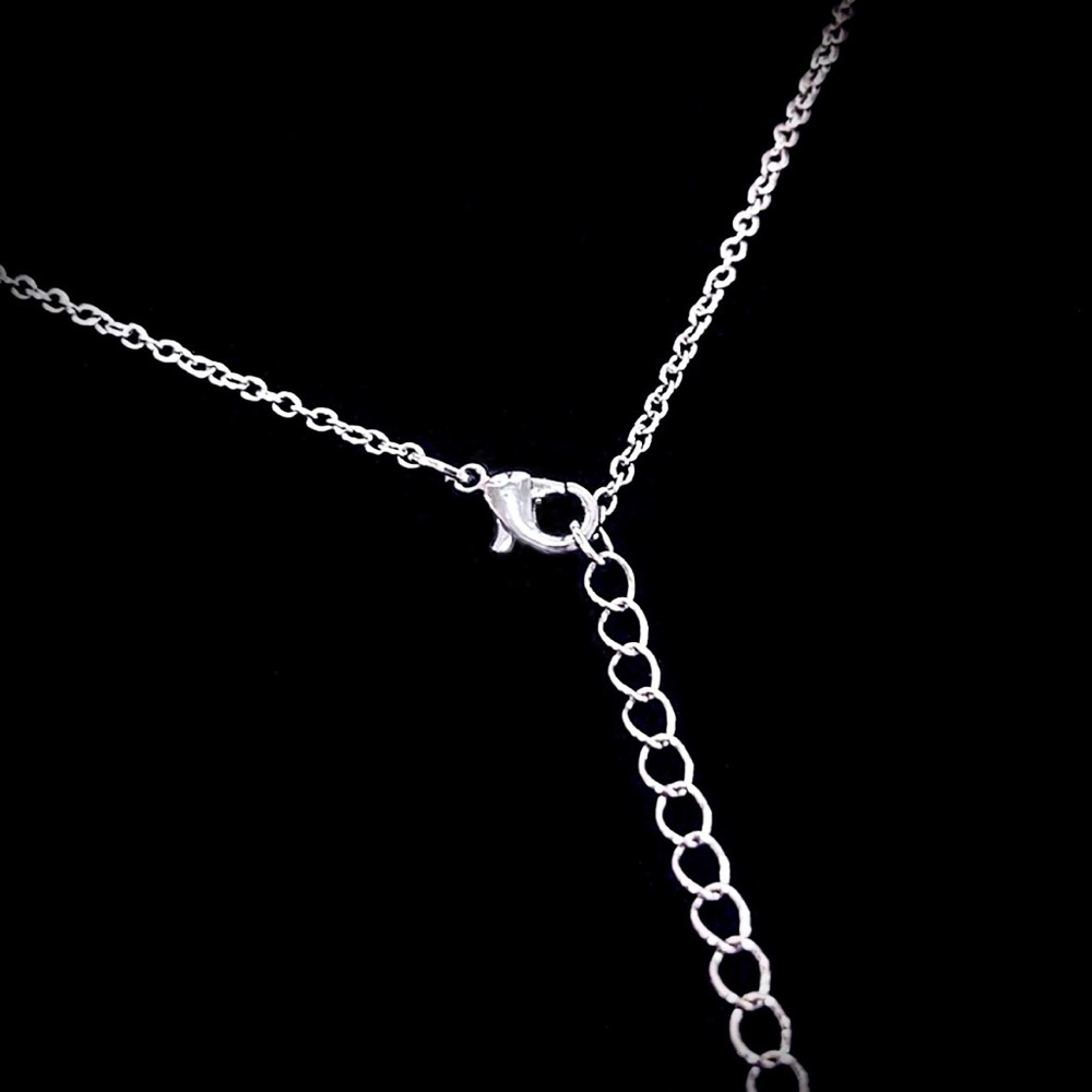 ☃️ NWT Red Rhinestone Necklace - Picture 6 of 10